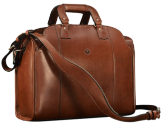 Made-to-Order Leather Briefcase by Glaser Designs, San Francisco